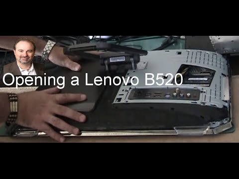 Open Lenovo B520 All-in-one