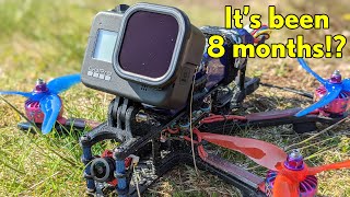 Unintentional 8 month break from 5&quot; FPV! // Hero 8 + ND