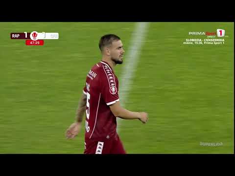 GOOOL! Rapid - CFR Cluj 1-1. Koljic restabilește egalitatea în debutul reprizei secunde