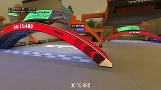 Trackmania - Weekly Shorts - Week 88 - Map 439 - Amberline in 15.480