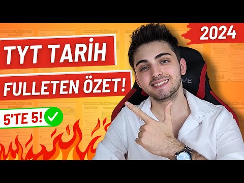 2024 TYT TARİH FULLETEN SON TEKRAR!🔥| Bunları Bilmeden Sınava Girme! | #yks #tyt