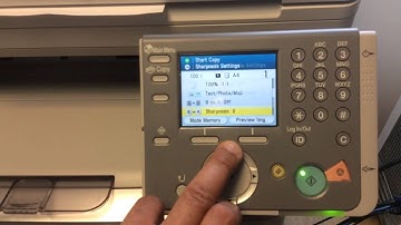 Setting Default Copy Settings on the Canon irc1021i Range