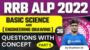RRB ALP 2022-23 | Questions With Concept by Shubham Sir | Class24 | Part 5