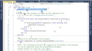 24 OOP Overview In VB Net