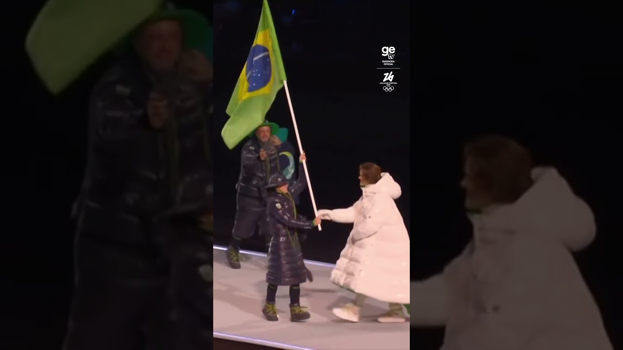 CHEGAMOS E ESTAMOS MUITO ESTILOSOS ❄️  | Jogos de Inverno | #shorts | getv