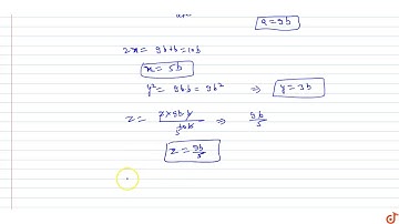Let a, x, b are in A.P., a, y, b are in G.P. and a, z, b are in H.P. If `x = y + 2`  and `a =
