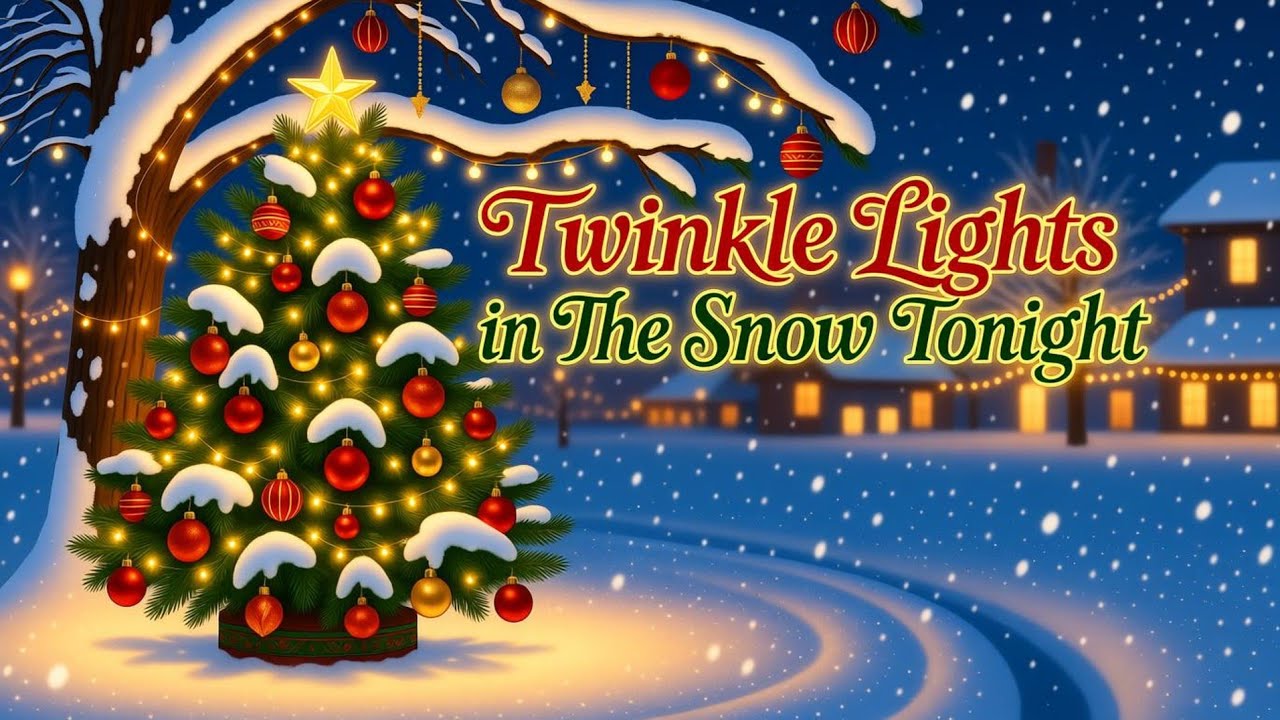 Twinkle Lights in the Snow Tonight  | 🎄Original Christmas Music🎄