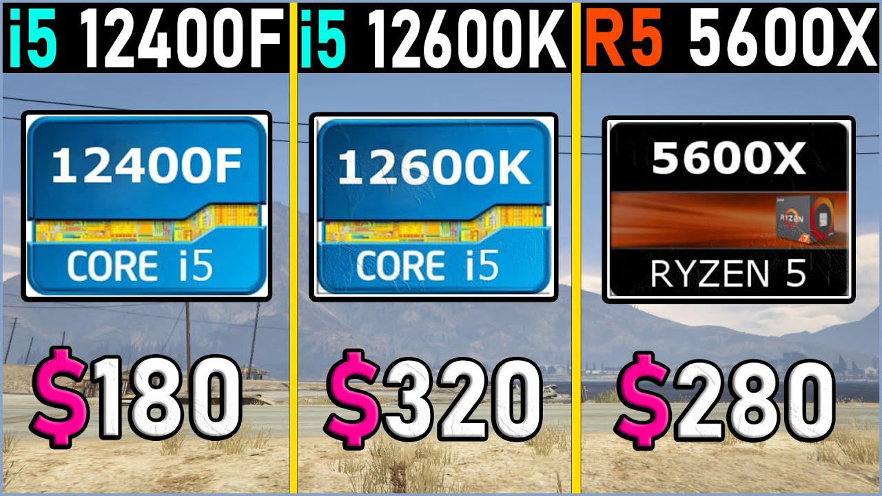 Intel i5-12400F vs AMD Ryzen 5 5600X - Best 6 Core CPU? 