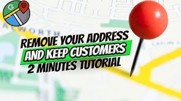 Google Maps 2023 REMOVE YOUR ADDRESS (2 minute Google tutorial)