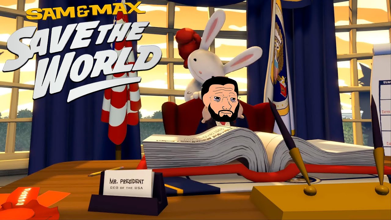 Кратко про Sam & Max Save the World эпизод 4 "Смерть Аврааму Линкольну!"