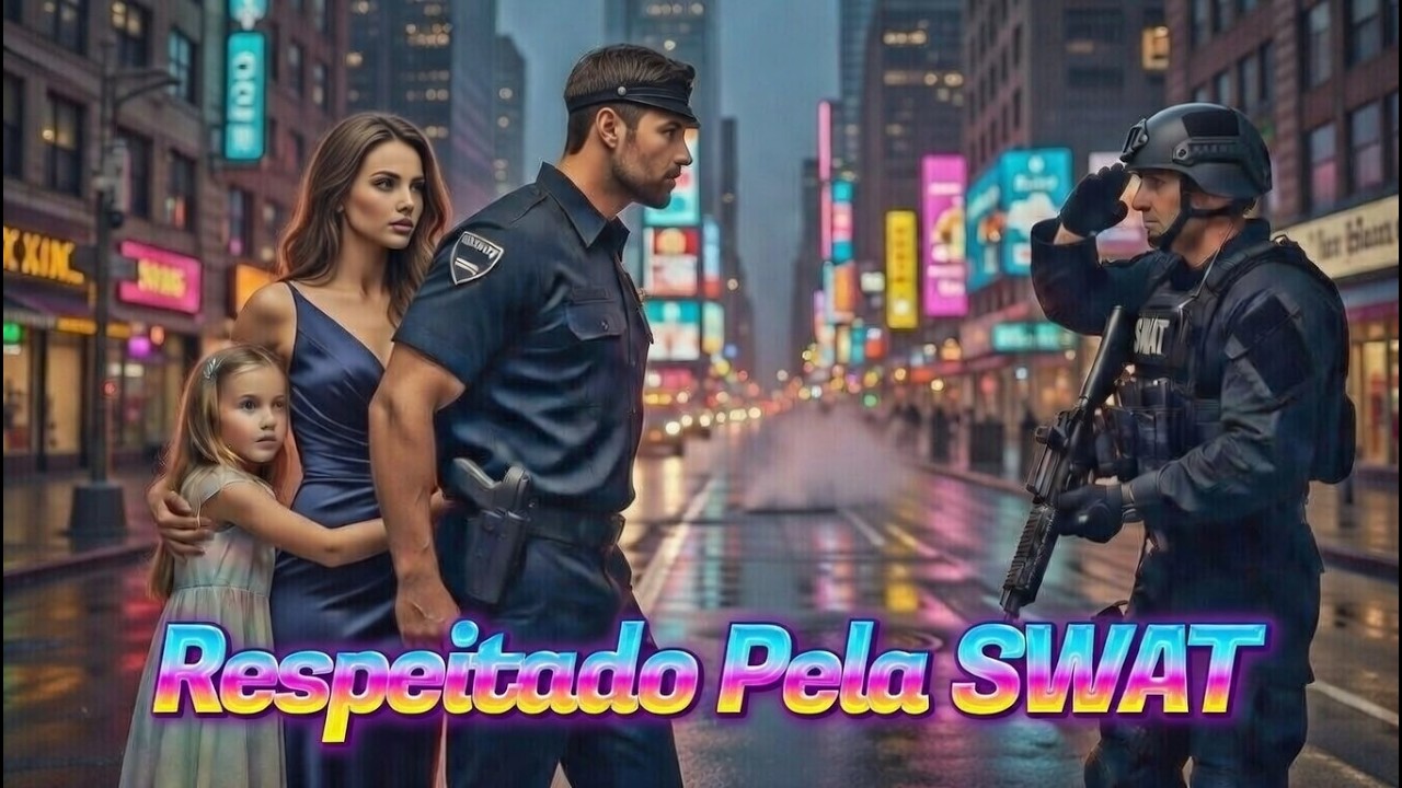 “Afastem-se”, disse o pai solteiro — então o comandante da SWAT o saudou