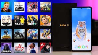 POCO F3 5G ✔️Game Test +16 Games Android✔️Genshin - Fortnite - PUBG - ARK - Call of Duty Mobile🔥2022