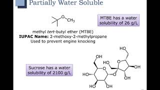 Ch 2 - Part 6 - Solubility