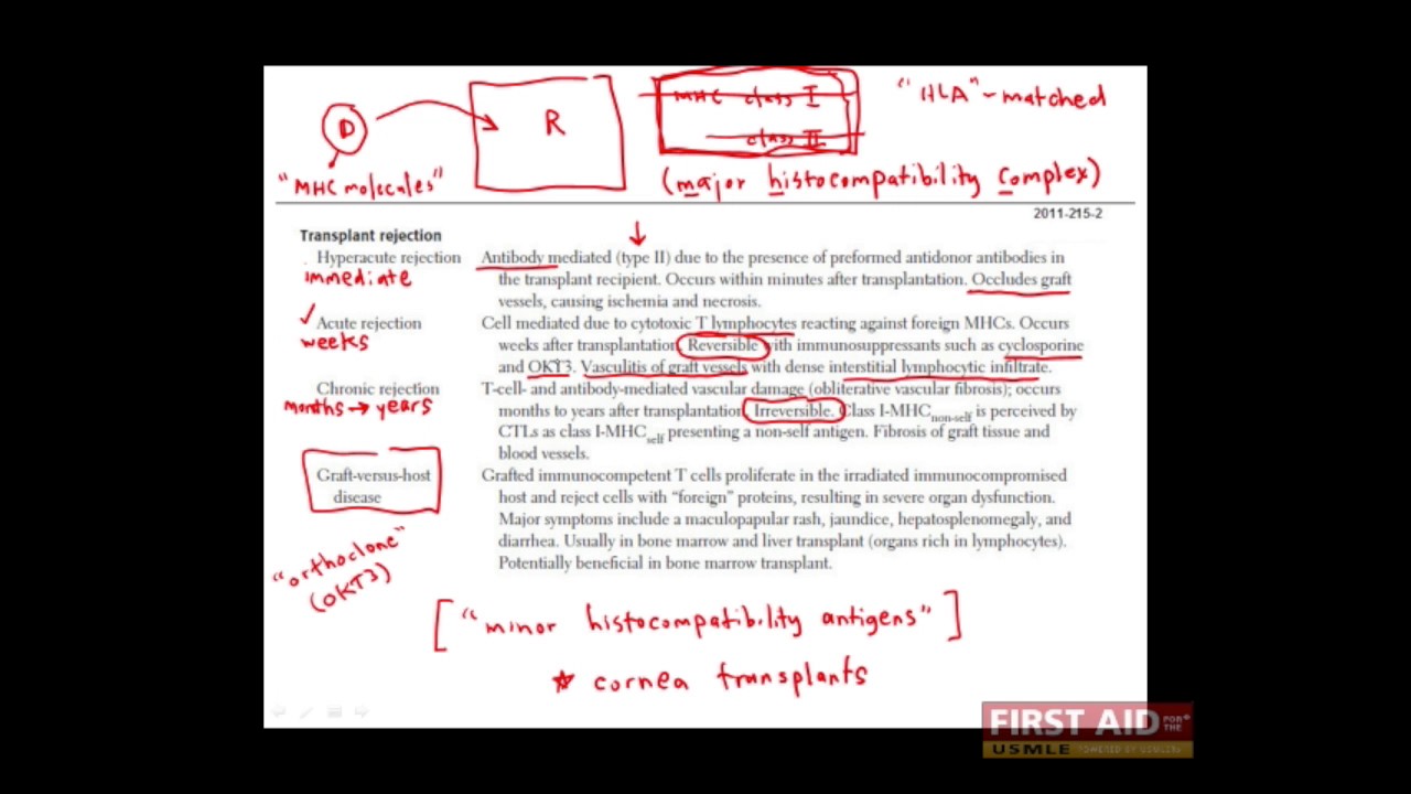 First Aid For The USMLE Step 1 IMMUNOLOGY 15 Graft versus host first-aid-for-the-usmle-step-1-immunology-15-graft-versus-host