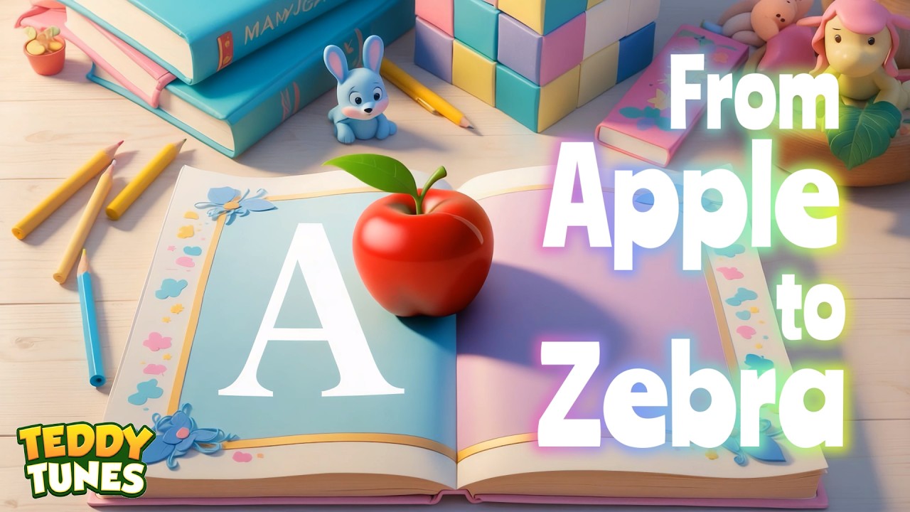 From Apple to Zebra - Fun Alphabet Song for Kids - YouTube