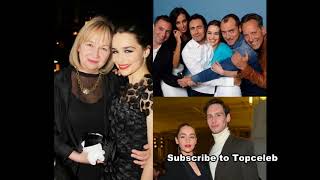 Emilia Clarke with Her Lovely Family and Best-friends....Rare Collection!!