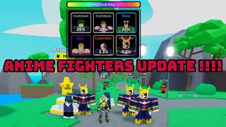 Anime Fighters update !!!! Shiny Hunting / Secret Unit hunting !!!