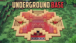 Minecraft: How To Build An Underground Base (House Tutorial)