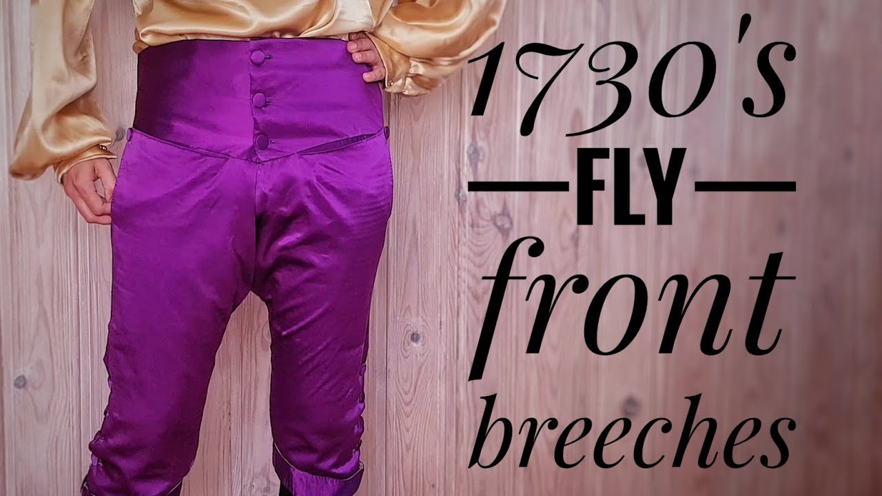 18th Century Breeches From Historical Pattern Hell - YouTube