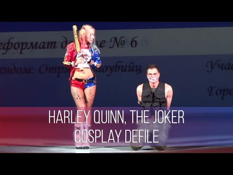 Chebicon 2016 Harley Quinn, The Joker - Suicide Squad Сosplay Defile