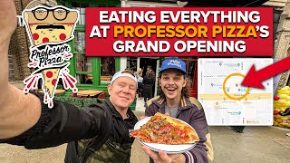 Taste Testing Professor Pizza's Pizza, Pasta, Dips, Drinks & Desserts | Chicago's Best Pizzeria