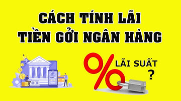 Cách tính lãi suất tiền gửi ngân hàng | Gởi 300 triệu nhận lãi bao nhiêu?