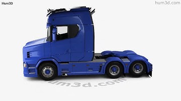Scania S730 T Tractor Truck 2017 3D model by 3DModels.org