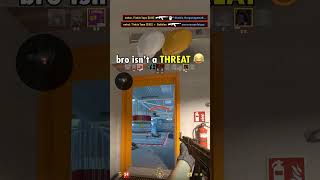 Didn't even have to touch him 😇👍 #cs2 #counterstrike