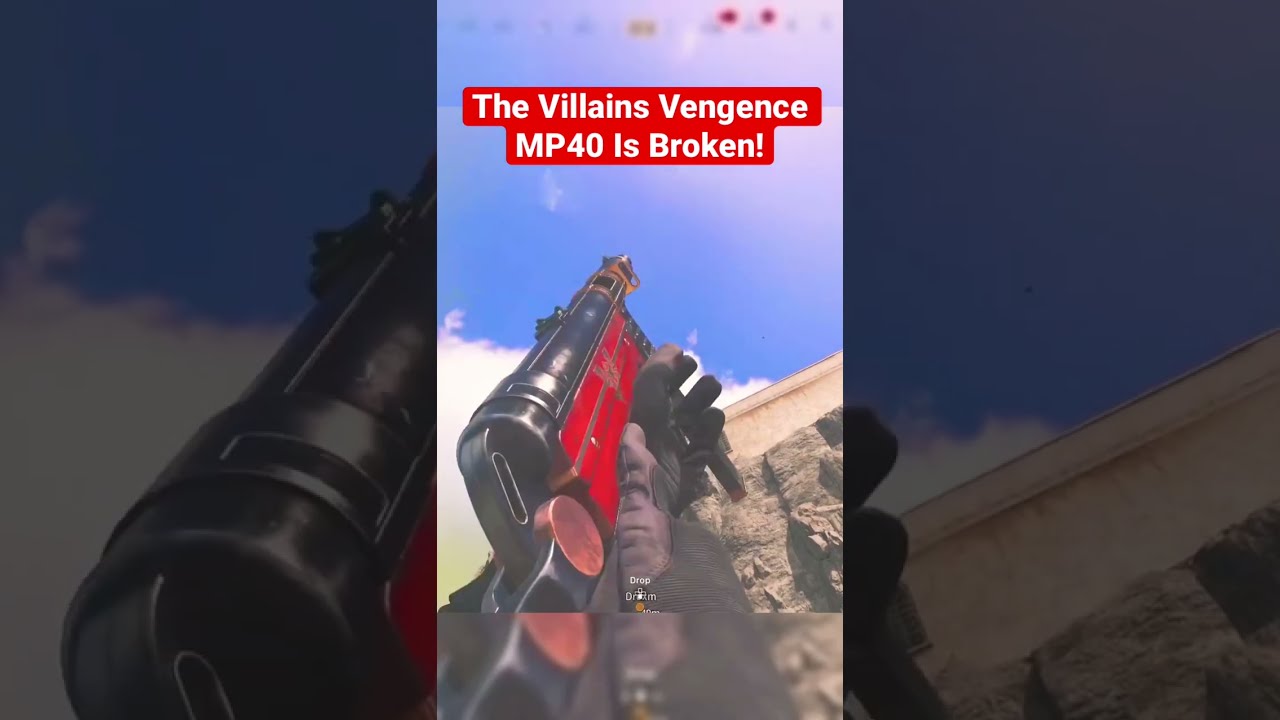 The BEST MP40 Blueprint In Warzone! 