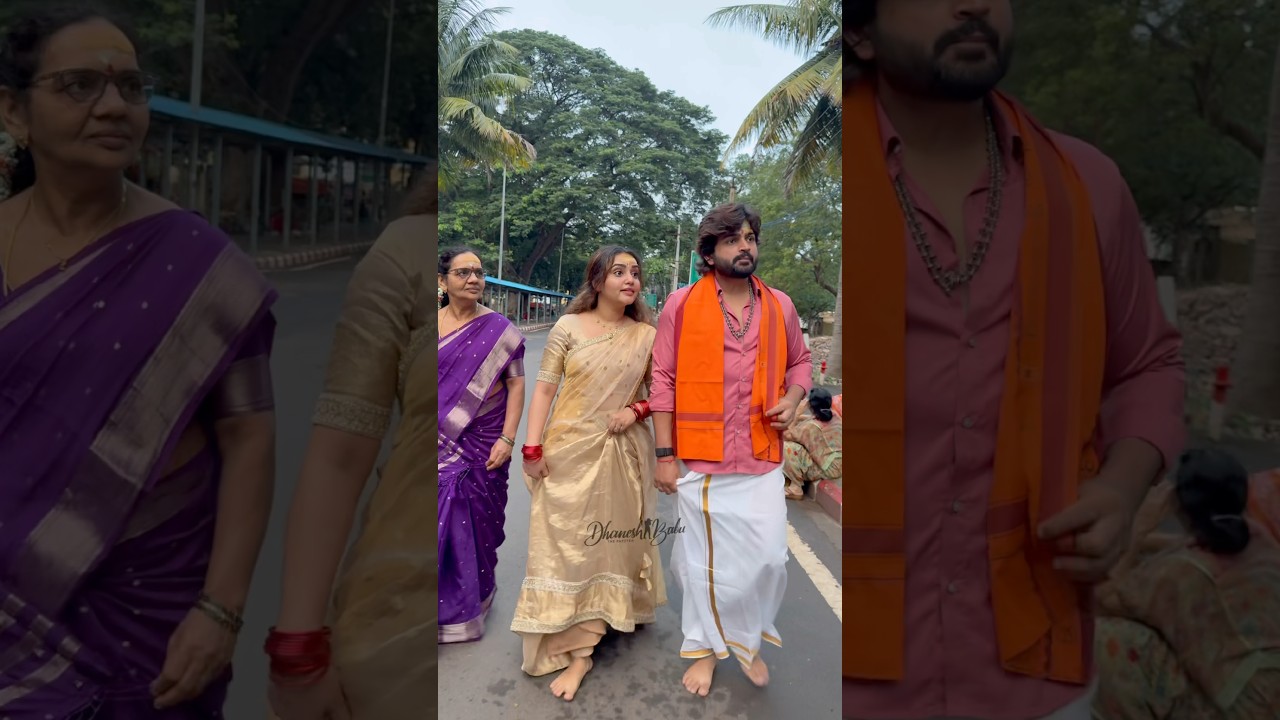 Soniya Singh With Husband Sidhu Pavan With Mother Visit Srisailam Temple | Soniya Singh Latest
