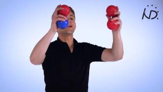 Easy 5-ball juggling trick, Tutorial