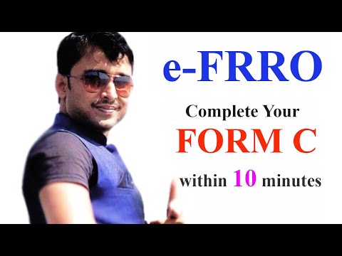Form C (e-FRRO)