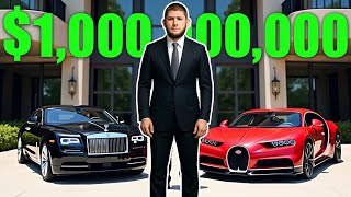 Khabib Nurmagomedov's RICH Lifestyle & Net Worth 2025 | Cars, Mansions, Business Empire
