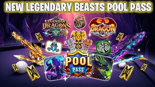 8 Ball Pool Legendary Beasts🥰 New Pool Pass Level Max - GamingWithK screenshot 5