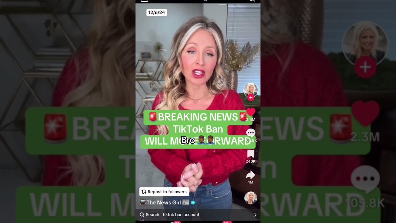 TikTok is getting banned no joke 