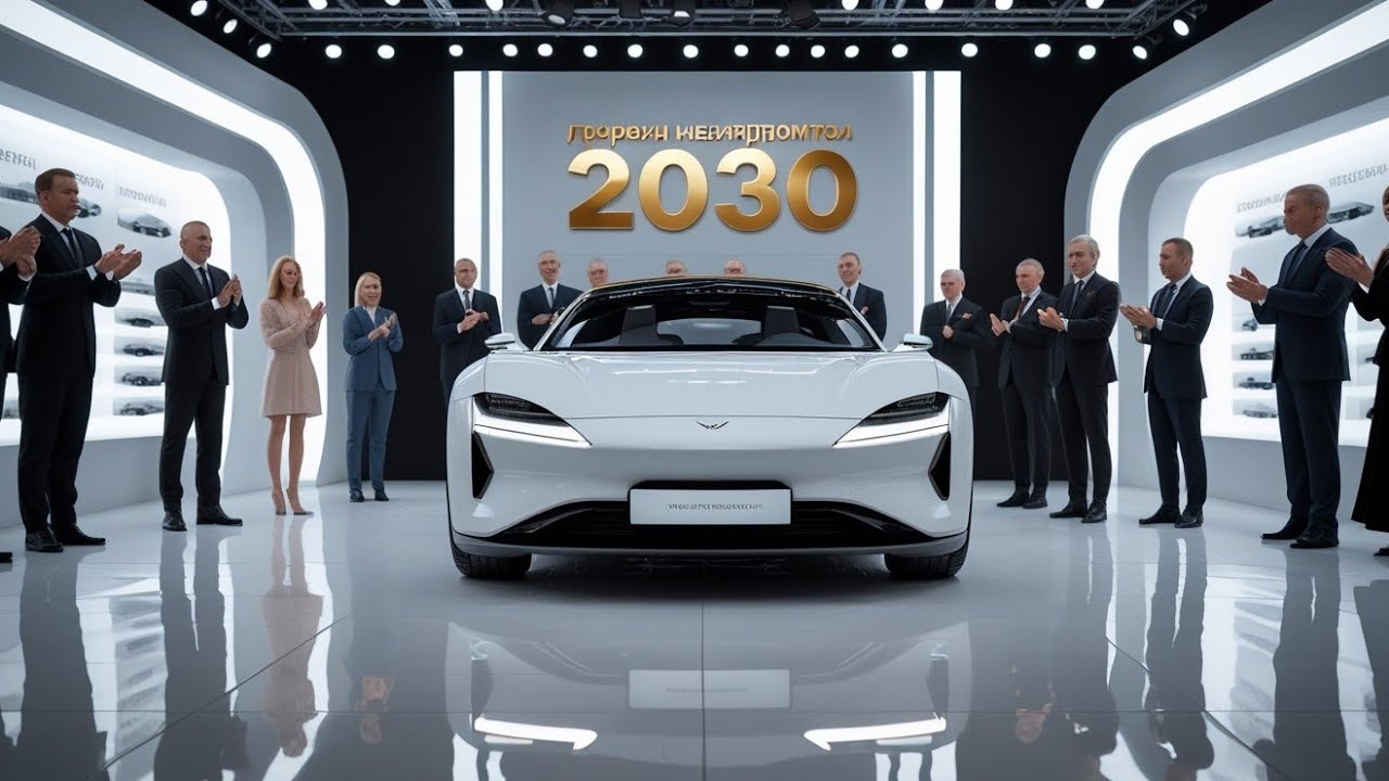😱 Новый Luxury EV 2030 Revealed White Beast Shocks Russia Elite Design Power Future Tech Speed 