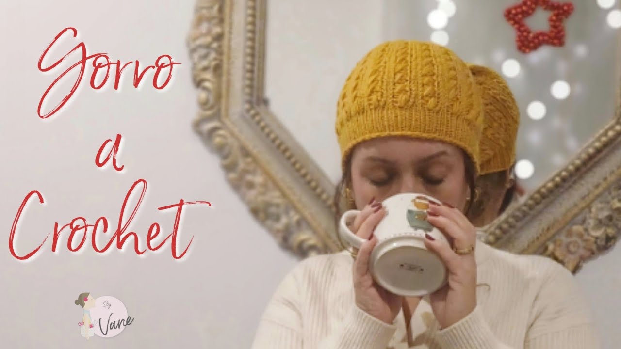 Gorro a crochet, fácil!! videotutorial paso a paso ❤️ 🫶