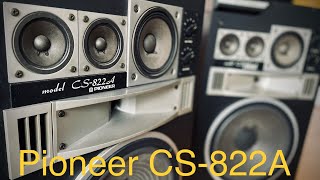 Pioneer CS-822a ...test demo...