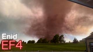 Violent EF4 Tornado Hits Enid, Oklahoma - Apr. 23rd, 2026