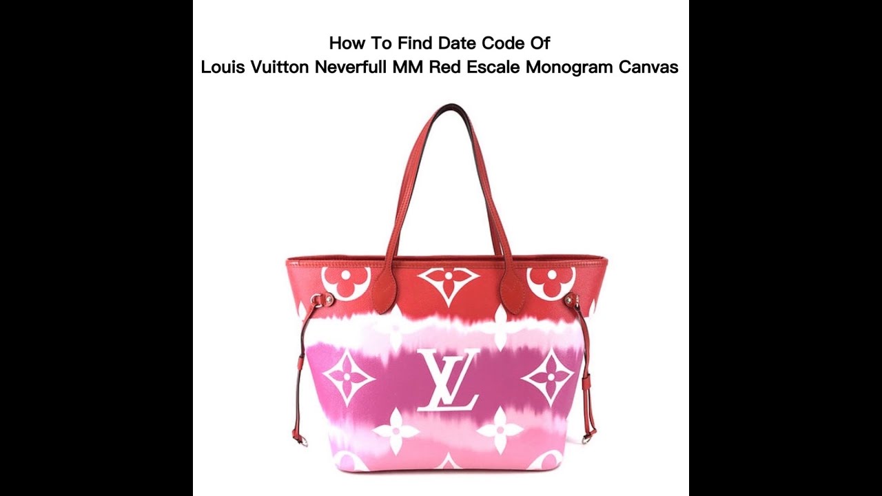 Louis Vuitton,neverfill MM, Authenticity Date Codes # SP6666