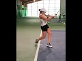 Iga Swiatek Can Also Play With Her Left Hand! 👏 - WTA Tennis Practice