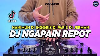 DJ NGAPAIN REPOT - HANIMUN DI INGGRIS DI PARIS REMIX FULL BASS VIRAL TIKTOK TERBARU 2025