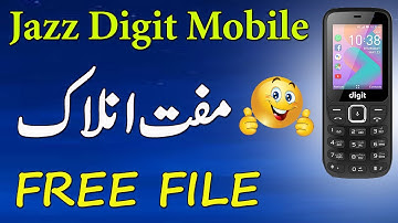 Jazz4G digit mobile Unlock | jazz 4g digit unlock without box | jazz mobile unlock without avenger