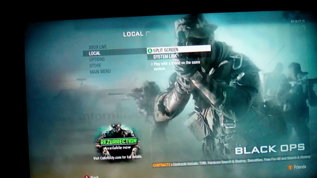 How to set up combat training on black ops 1
