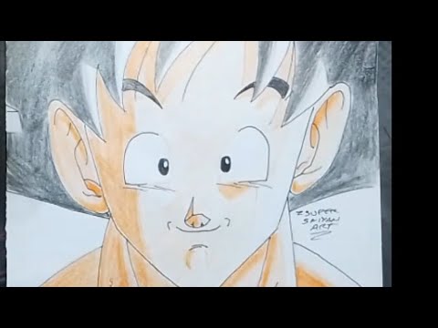 goku speed draw!!
