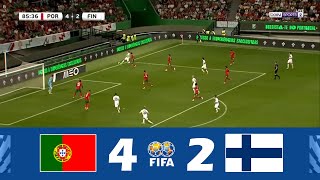 Portugal vs. Finland [4-2] | UEFA International Friendly 2024 | Match Highlights!