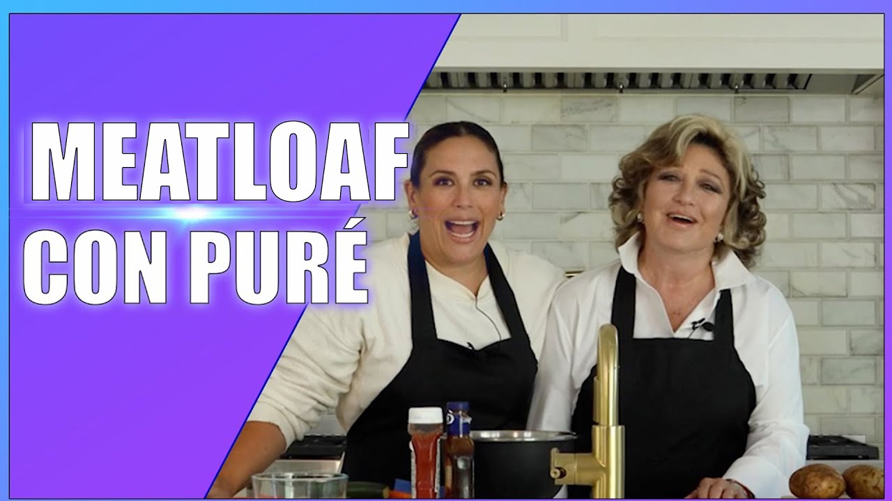 Meatloaf con Puré de papa  🇺🇸  [ Recetas Angelicales]