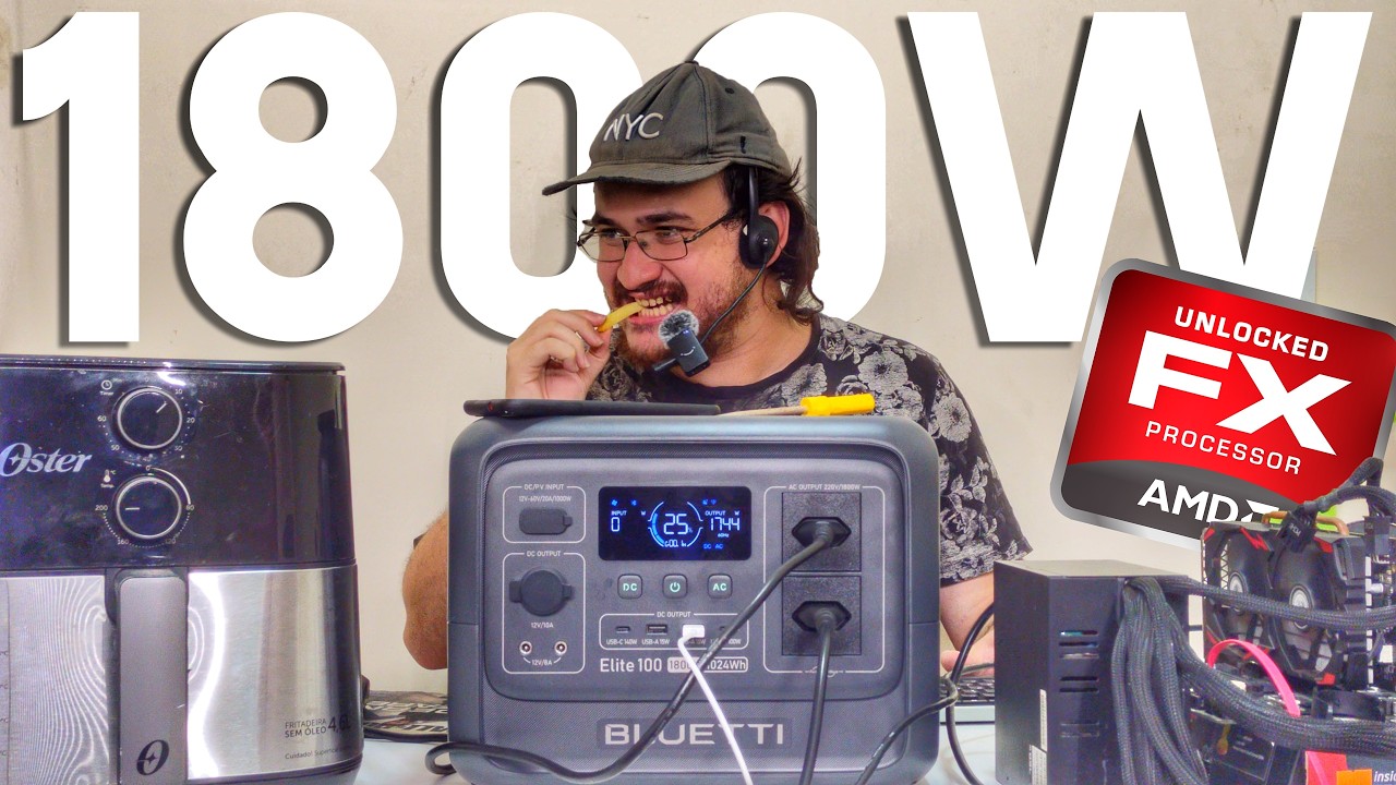 LIGUEI O FX 8320 NA BLUETTI ELITE 100 V2, DESARMOU?