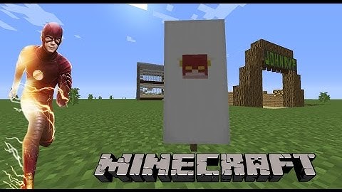 How to make a Flash Banner in Minecraft!