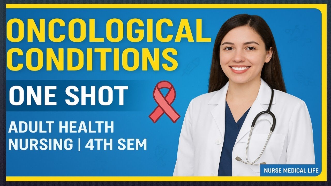 Oncology in One Shot 🔥 | Adult Health Nursing | BSc Nursing 4th Semester | Nurse Medical Life